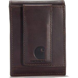 Front Pocket Wallets, Durable Canvas or Leather Wallet With & Without Money Clip